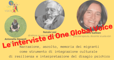 “One Global Voice – Writing”, le interviste